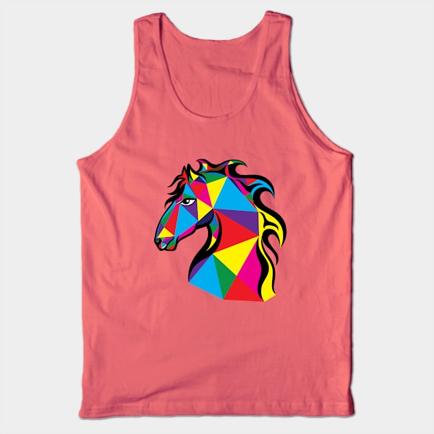 Head Horse Tank Top by AVEandLIA